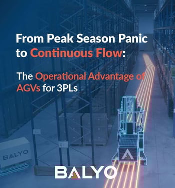 End 3PL Peak Season Panic with AGV Continuous Flow
