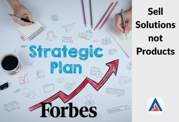 Sell solutions not products