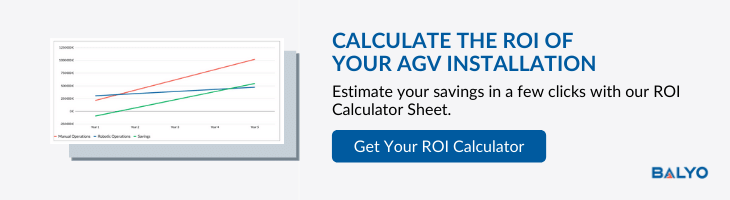 Calculate the ROI of your AGV installation